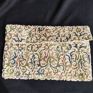Bags By Josef Hand Beaded Vintage Clutch